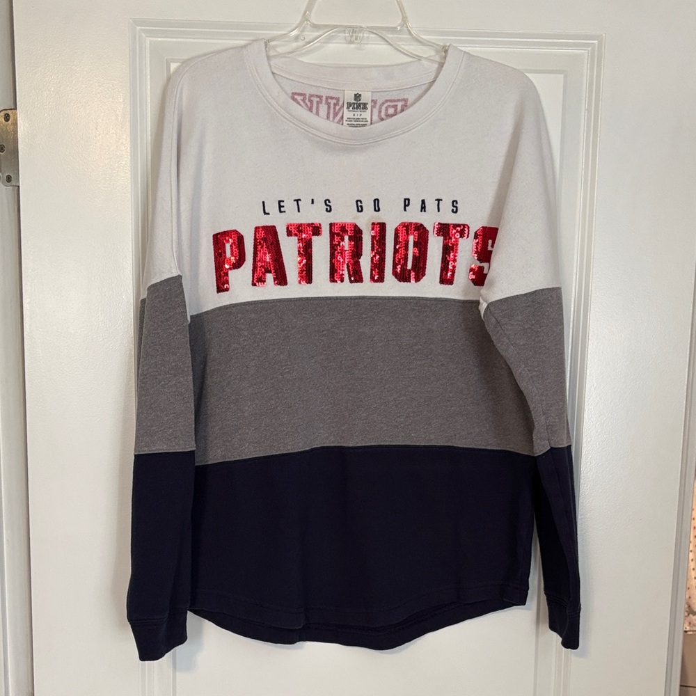 Victoria’s Secret Pink New England Patriots Sweatshirt